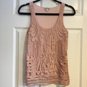 Express Shimmer Gatsby Tank